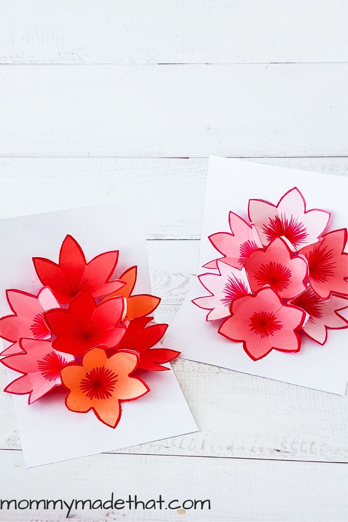 diy 3d flower pop up card: easier than it looks!